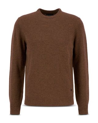 Elbow Patch Crewneck Sweater 