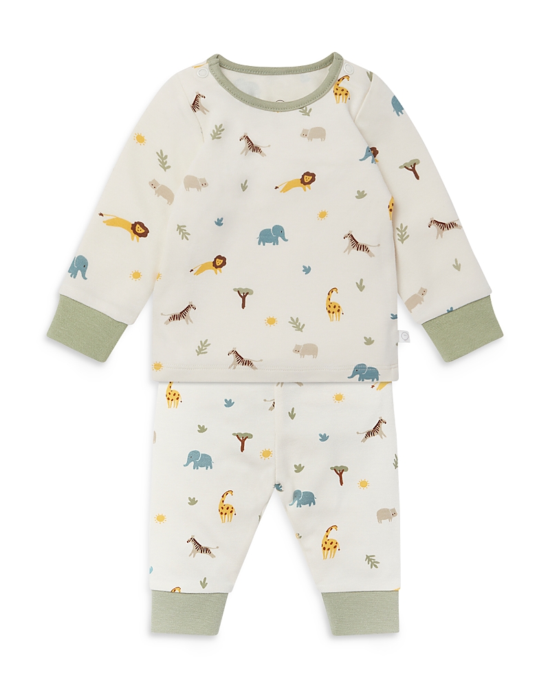 Mori Unisex Safari Print Pajama Set - Baby In Safari