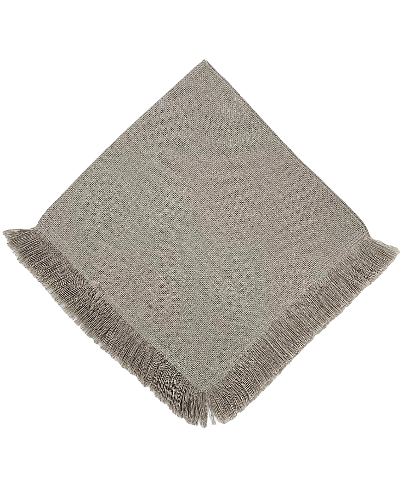 Tina Chen Designs Texture Fringe Napkins, Set Of 4