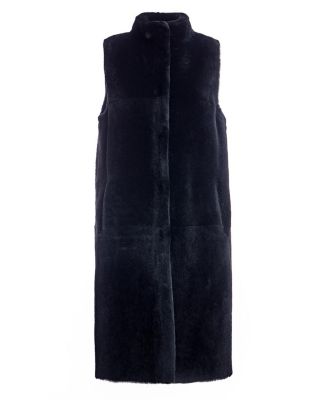 Reversible Shearling Lamb Vest