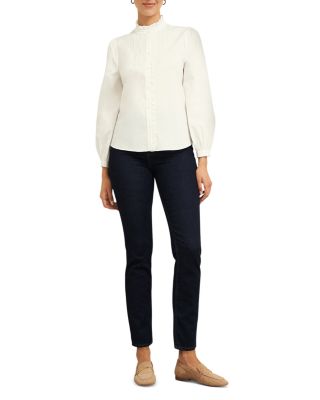 Trinity Ruffle Trim Blouse