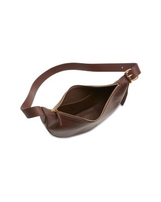 The Essentials Crescent Sling in Leather