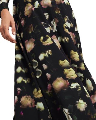 Windermere Printed Silk Blend Dress