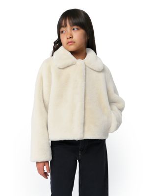 Girls' Elis Short Faux Fur Coat - Little Kid, Big Kid
