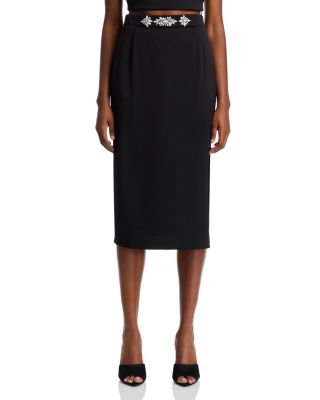 Embellished Cropped Top & Kori Embellished Skirt