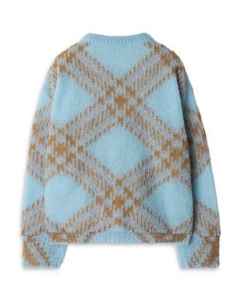 Girls' Bethane Check Mohair Cardigan - Little Kid, Big Kid