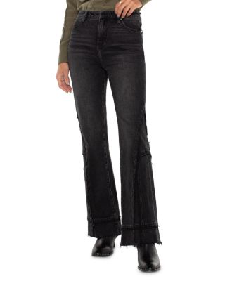 Hannah High Rise Flare Leg Jeans in Mooreland