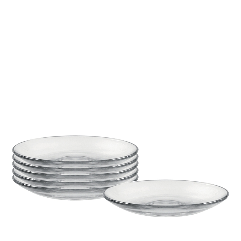 Duralex Gigogne Saucer, Set Of 6 In Clear