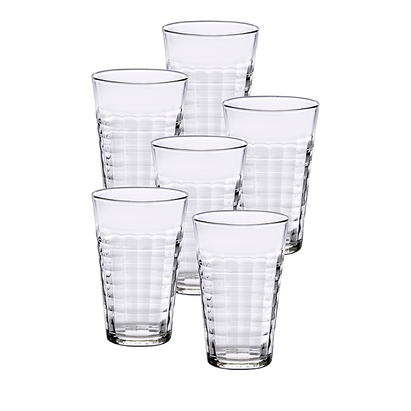 Duralex Prisme Clear 16.87 Oz. Tumbler, Set Of 6 In Clear