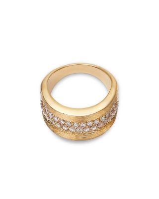 Diamond Stack Ring in 14K Yellow Gold, 1.00 tcw