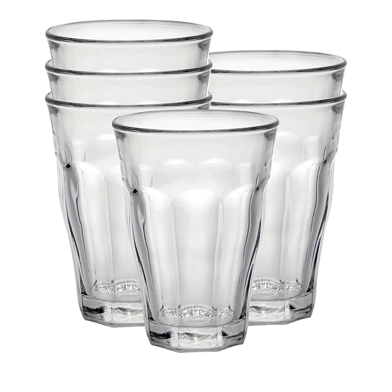 Duralex Picardie 12.12 Oz. Tumbler, Set Of 6 In Clear