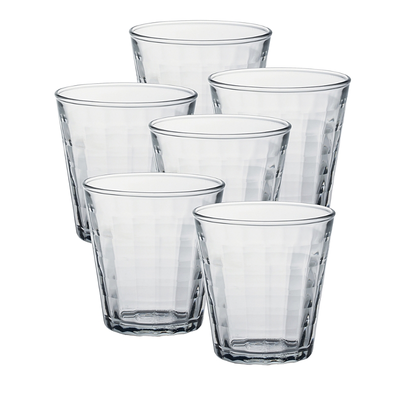 Duralex Prisme Clear 7.37 Oz. Tumbler, Set Of 6 In Clear