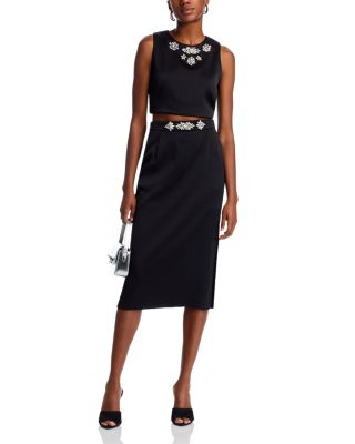 Generation Love - Embellished Cropped Top & Kori Embellished Skirt