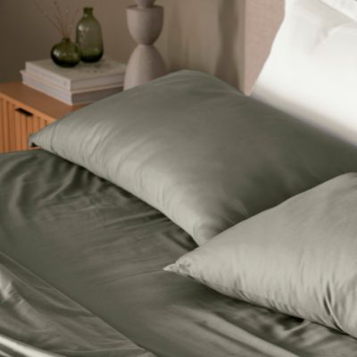 Signature Organic Cotton Hemmed Pillowcase Set, King