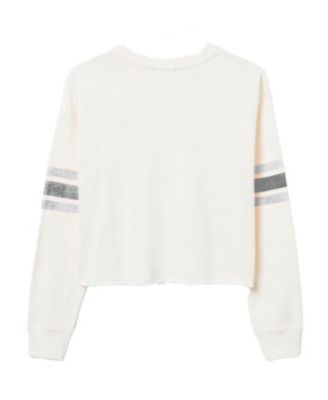 Women's NFL New York Giants Kickoff Crop Crew Fleece