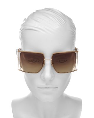 Jean Square Sunglasses, 58mm