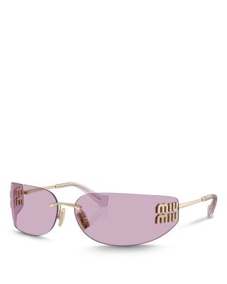 Rectangle Sunglasses, 75mm