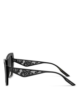 Dolce & Gabbana Lace Cat Eye Sunglasses, 55mm  display picture 1