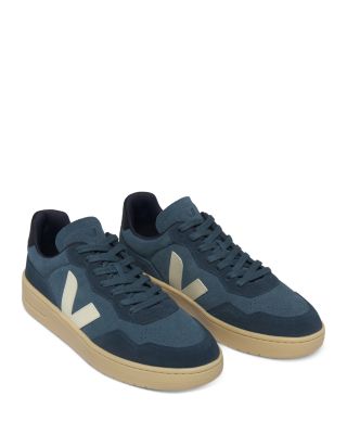 Veja Men's V-90 Low Top Leather Sneakers