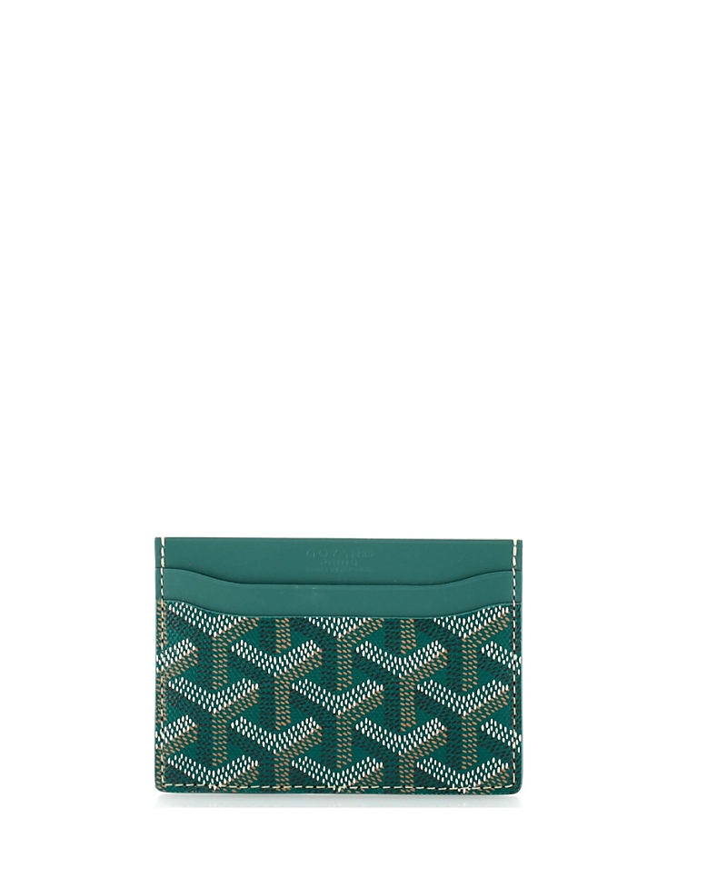 Pre-Owned Goyard Saint Sulpice Card Holder Coated Canvas