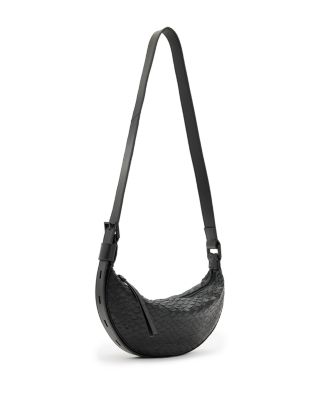 Half Moon Leather Crossbody