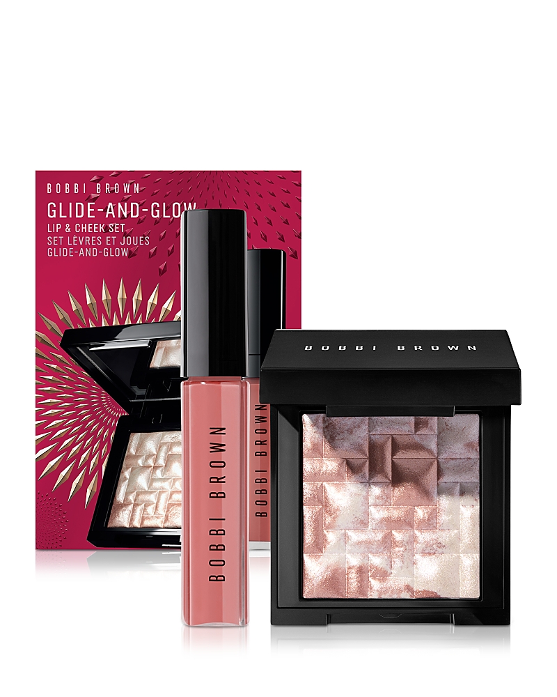 Bobbi Brown Glide & Glow Lip Gloss & Highlighter Set ($62 value)