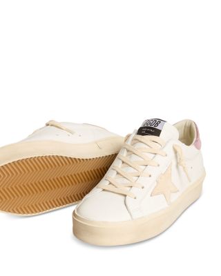 Women's Hi Star Almond Toe Star Patch Platform Sneakers