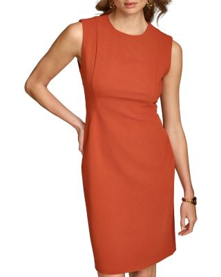 Jewel Neck Sleeveless Dress