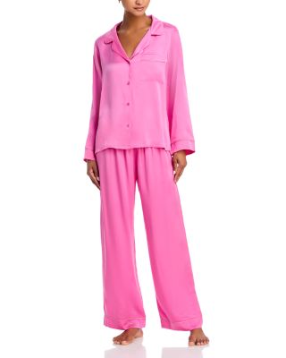 Eberjey - Inez Silk Long Pajama Set - Exclusive