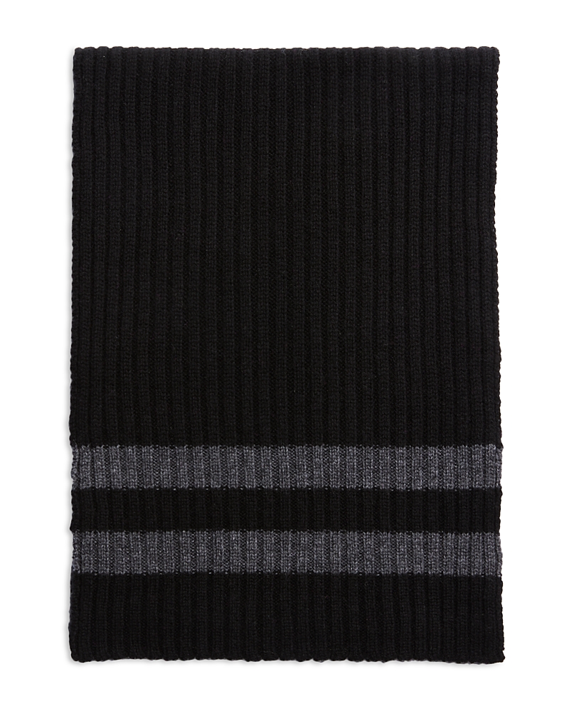 The Men's Store At Bloomingdale's Striped Knit Scarf - Exclusive · One Size