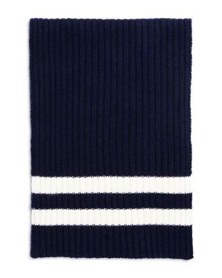 The Men's Store at Bloomingdale's Striped Knit Scarf - Exclusive