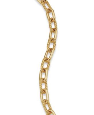 Madison Bold Chain Bracelet in 18K Gold, 6mm