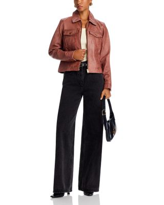 Leather Trucker Jacket