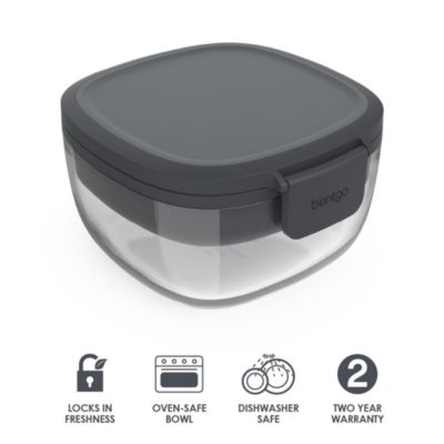 Glass Leak Proof Salad Container