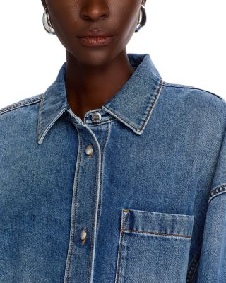 Pre Styled Denim Shirt Dress