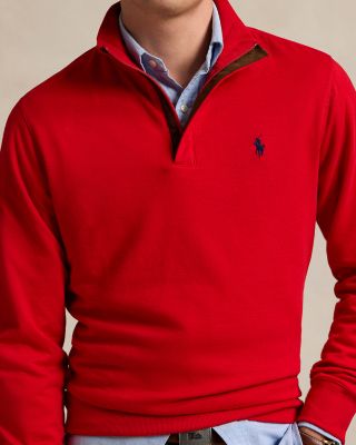 Luxury Jersey Quarter Zip Pullover