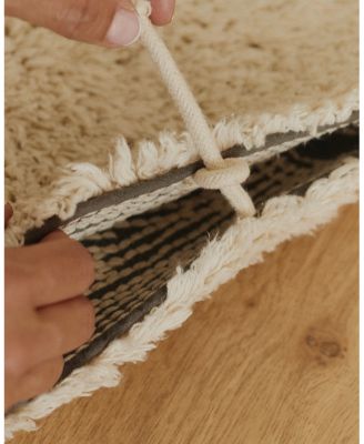 Lorena Canals Mom, I want to be an astronaut Moon Round Area Rug, 3'3" x 3'3"