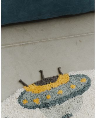 Lorena Canals Mom, I want to be an astronaut Interstellar Round Area Rug, 4'7" x 4'7"