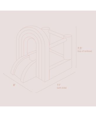 Rainbow Bounce House - Ages 3-8 Years