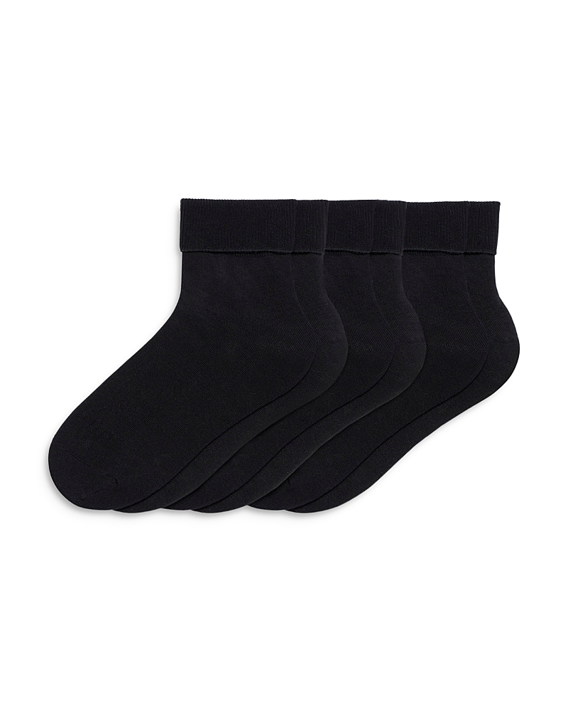 Hue 3-pack Bobby Socks In Black