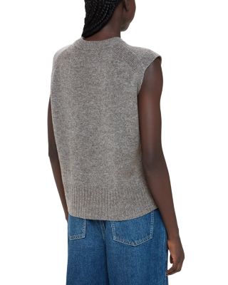 Wool Sleeveless Tank Sweater