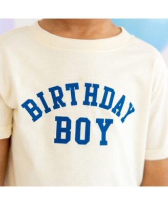 Boys' Birthday Boy Varsity Short Sleeve T-Shirt - Baby