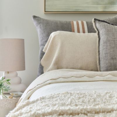 Benny Striped Big Decorative Pillow, 28" x 36"