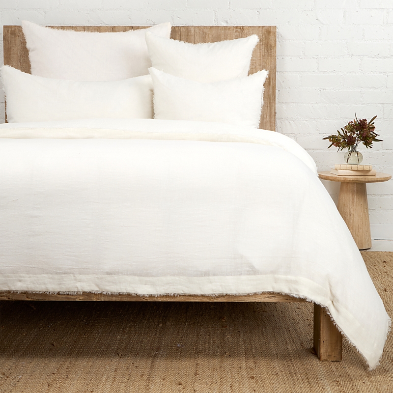 Pom Pom At Home Hunter Duvet Cover In Cream