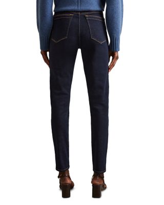 Hattie High Rise Skinny Jeans in Dark Blue