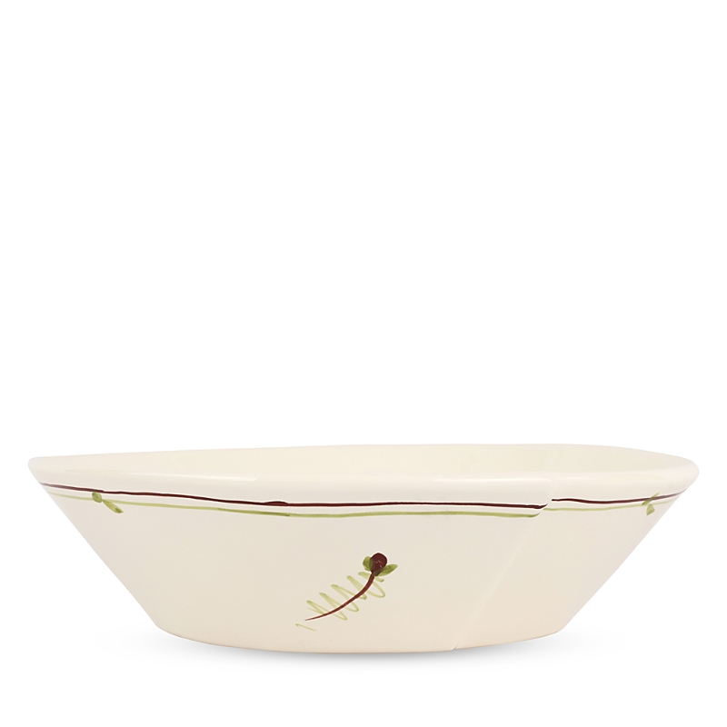 VIETRI LASTRA FIORI DI BOSCO STACKING CEREAL BOWL