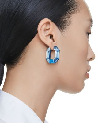 Swarovski Lucent Hoop Earrings