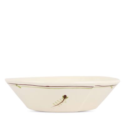 Vietri Lastra Fiori di Bosco Large Shallow Bowl