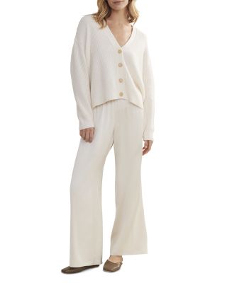 Cropped Cashmere Cocoon Cardigan