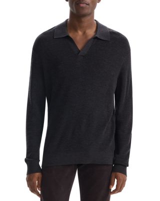 Theory - Johnny Collar Long Sleeve in Merino Wool